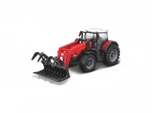 Bburago játék Massey Ferguson 87405  traktor homlokrakodóval