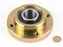 Bearing with housing for hammer shaft of EFGC flail mowers