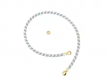 Belarus/MTZ fuel pipe long 104,5 cm (armored)