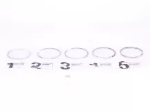 Belarus/MTZ piston ring set with 5 ring (1 male / box) premium