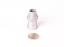 Belarus/MTZ pump tupe connector for aluminium pipe (3/8-os pipe-end)