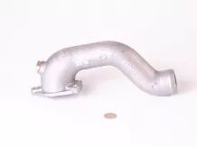 Belarus/MTZ turbo air-pipe 035-G (upwards cooleres version) original