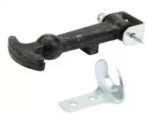 Bonnet holder gummi with plate 145 mm