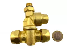 Bronze nozzle unit for Komondor FAP-200 sprayer	