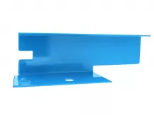 Chain guard plate for Monosem seed drills