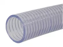 Corrugated LW = 100 mm PUR transparent
