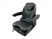 Driver's seat mechanical suspension, armrest + headrest