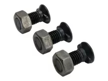 ekevas csavar+anya  M12x30, orros (2 orros)