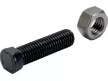ekevas csavar m12x50, kúpos, orrbetéthez (10.9)
