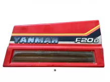 Engine protection side cover, left side, for Yanmar F-18, F-18D, F-20, F-20D, F-22, F-22D, F-24, F-24D tractors, used
