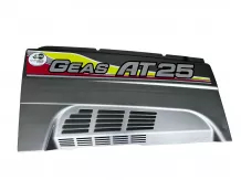 Engine protective side cover, right side, for Iseki AT25 Japanese compact tractor, used
