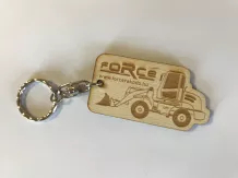 Force wheel loader key ring