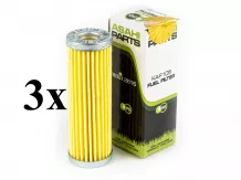 fuel filter cartridge for Japanese compact tractors KA-F105, set of 3 pieces, SUPER SALE PRICE!