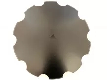 Harrow disc 560mm (30x30), notched, (boron steel) AsahiParts