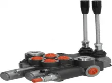 Hidraulika vezérlőtömb 2 karos 80L/min (300 bar)