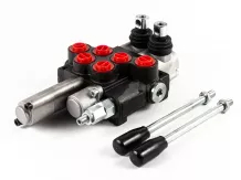 hidraulika vezérlőtömb 2 körös (1 úszóállással) 40L/min (300 bar)