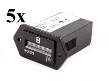 Hour Meter, set of 5  pieces, SUPER SALES PRICE!