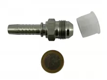 Hydraulic hose external thread pipe connector, 3/4