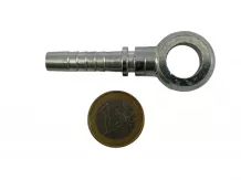Hydraulic hose eye connector 1/4