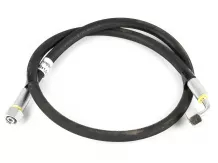 Hydraulic hose M20x1,5x1200 with a 90° angle