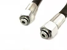 Hydraulic rubber hose M24x1.5 L=900, straight end fittings
