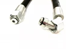 Hydraulik-Gummischlauch M20x1.5 L=1190, gerade und 90° Endanschlüssen