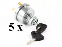 Ignition and glow switch for  tractors, set of 5 pieces, SPECIAL OFFER!