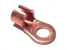 kábelvég szemes (6x10), vörösréz