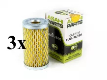 Kraftstoff Filter für japanischen Kleintraktoren KA-F104, Packet von 3 Stück, SONDERPREIS!