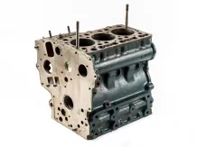 Kubota D600 engine block, used
