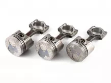 Kubota D722 piston + connecting rod, set of 3 pieces, used
