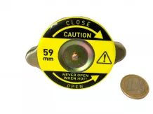 Kühlerdeckel, universal 59 mm