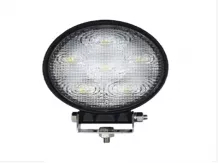 lámpa munka, 6 ledes, fémházas, 18W, 1054 Lumen, 12/24V, kerek