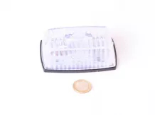 Lampe weiß (6x9 Rechteck) Anhänger (MBP, HW)