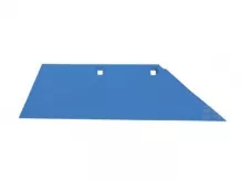 Lemken ploughshare, left, SB45