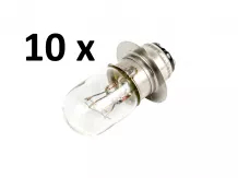 Light bulb, 1 pin, 25/25W, 194155-55810, for Japanese compact tractors, set of 10 pieces, SPECIAL OFFER!