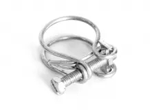 Microsem hose clamp for Monosem seed drills