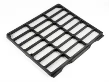 MTS Kühlergrill ober (43x37 cm, zur Motorhaube, Kunststoff