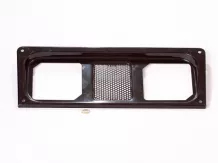 MTS Kühlgitter unter (51x19,5 cm), zur Motorhaube, 14x14 cm würfelförmig zum Scheinwerfer