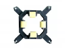 Műanyag úszótest kikötő rögzítőpont, acél, oszlophoz rögítéshez