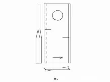 Niemeyer fűkasza penge