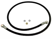 Nyomásszabályzó tömlő egység (jobb) Komondor FAP-200 permetezőhöz