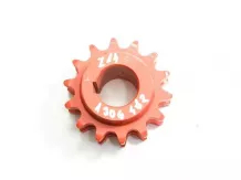 Oros lánckerék 482, 3/4 duplex Z=14 ( szárzúzó alsó) gyorsító