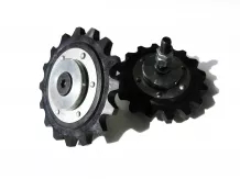 Oros sprocket 152 mounted (front wheel)