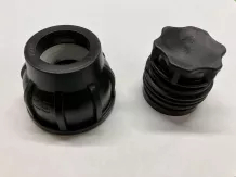 permetező cső KPE záróelem 25-ös