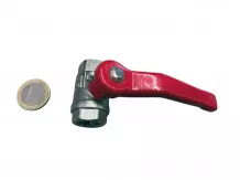 permetező golyóscsap nikkelezett sárgaréz 1/4