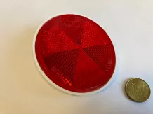 Prisma rund rot (Kunststoff)