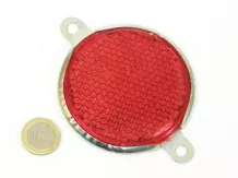 Prisma rund rot (metallisch)