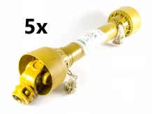 PTO drive shaft complete 34HP (25kW), 800mm, set of 5 pieces, SPECIAL OFFER!
