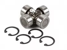 PTO shaft cross joint 20x44,3mm, outer seeger rings, for Japanese compact tractors, SUPER SALE PRICE!